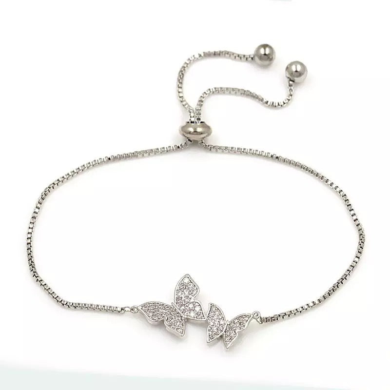 Pulsera Mariposa Doble